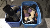 2-Totes of Boots