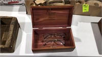 Lane Box with Glasses