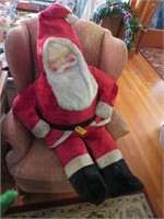 Vintage Stuffed Santa Figure
