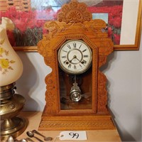 Antiques Ansonia Mantle Clock