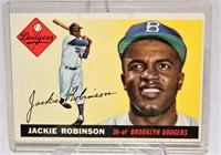 1955 Jackie Robinson Topps #50 Nice Condition