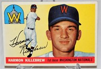 1955 Harmon Killebrew Rookie Topps #124