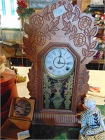 Gilbert Oak Mantle Clock