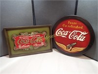 Wood Coca-Cola Signs
