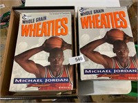 (2) Michael Jordan Wheaties Boxes