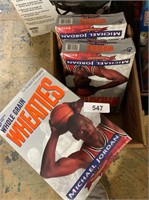(3) Michael Jordan Wheaties Boxes