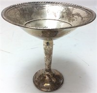 STERLING SILVER WEIGHTED CANDY DISH