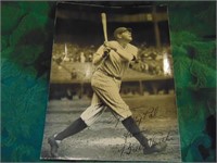 "Signed Babe Ruth Print"