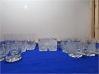 Large job lot of drinking glasses