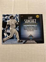 Gary Sanchez 1 of 1 HBP Game Card