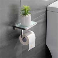 Bathroom Shelf w/ Toilet Paper Holder