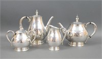 (4) PIECE INTERNATIONAL STERLING TEA SERVICE