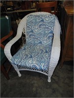 Nylon Wicker Chair w/ Cushions