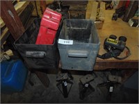 (2) Battery Boxes & 12 volt Air Pump