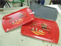 Asian Serving Trays