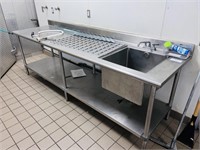 Eagle Stainless Steel Table with Sink