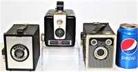 Vintage Cameras- Ansco Shur Shots, Brownie Hawkeye