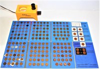 Lincoln Cents Sets & Books w Coin Viewer