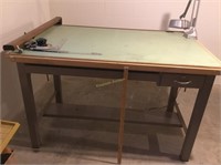Drafting Table with Vemco V Track Drafting System