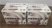 650 Rounds-- Federal 22 LR Ammunition