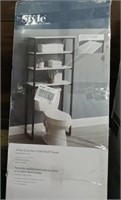 Style Selections over toilet shelving
