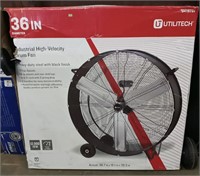 Utilitech 36" industrial high velocity drum fan