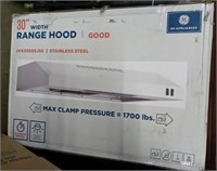 GE 30" range hood