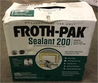 Froth-Pak sealant 200 spray foam (USED)