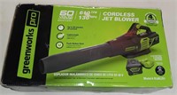 Greenworks cordless jet blower