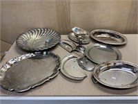 ASSORTED SILVER-PLATE KITCHEN WARE