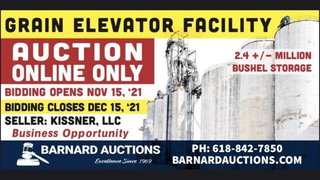 WAYNE CITY, IL  - GRAIN ELEVATOR FACILITY AUCTION