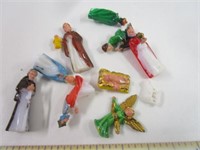 Tiny Nativity Set - Plastic