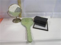 Small Old Holy Bible & Mirrors
