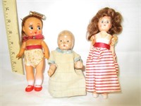 Vintage Baby Doll Composition Doll - Feet Missing