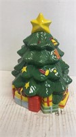 9in Christmas Tree Cookie Jar