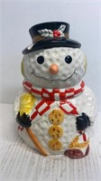 10in Snowman Cookie Jar