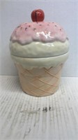10in Ice Cream Cone Cookie Jar