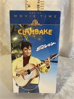 UNOPENED VHS - ELVIS IN "CLAMBAKE"