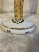 LIMOGES TRINKET BOX - SMALL CHIP AS SHOWN