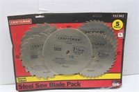 Craftsman Steel Saw Blade Pack/NEW