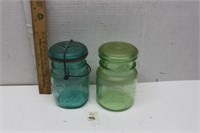 Early Glass Jars