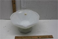 Milk Glass Footed Dish