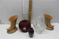 Early Vases/Glass Basket