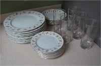 Set of Briarcliff 5210 Fine China 20+/- pieces