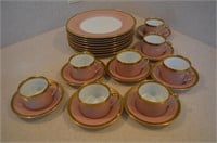 Versailes Dusty Rose China 24 +/- Pieces