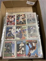 SPORTS CARDS IN PLASTIC SHEETS