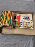 34 PRESIDENTIAL PENCILS SET, OTHER ADV. PENCILS