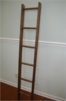 Solid Oak Antique Ladder