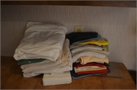 Box Lot of Linens & Towels