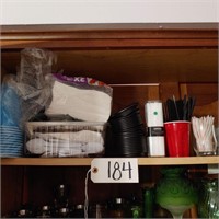 Cupboard Shelf: Paper products